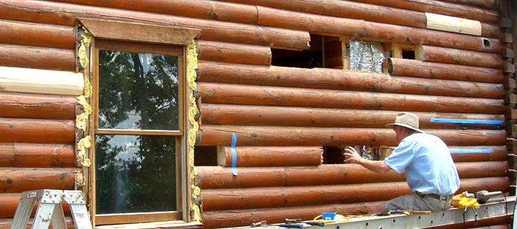 Log Home Repair Marengo County, Alabama
